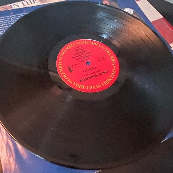 Bruce Springsteen Born in the U.S.A. Vinyl Record - Picture 6 of 6